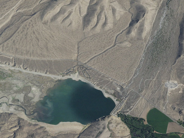 Aerial image of Joe T. Fallini Recreation Site