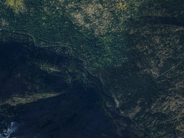 Aerial image of Johnny Creek Campground (Lower)