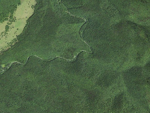 Aerial image of Johnny Meadows Camping