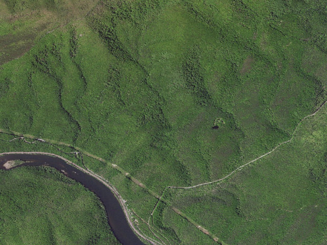 Aerial image of Johns Hollow A.T. Shelter