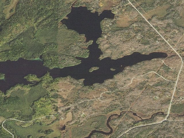 Aerial image of Johnson Lake Site 1