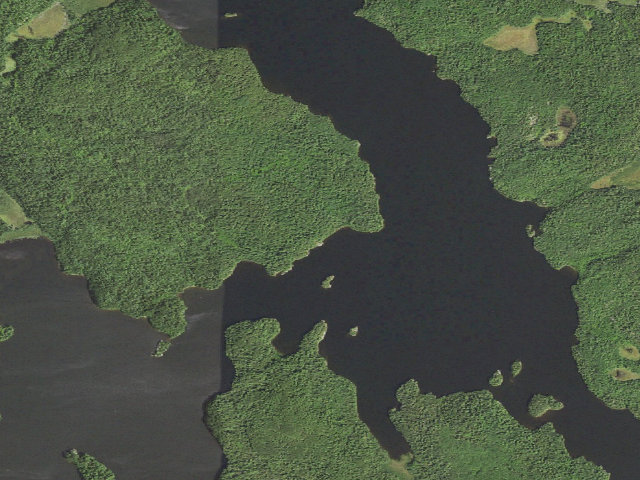 Aerial image of Johnson Lake Site 2