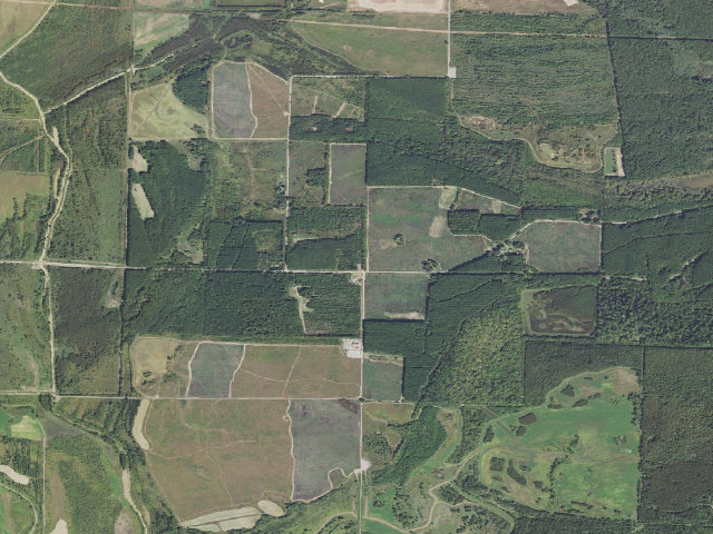 Aerial image of Jones Island East Camping Area