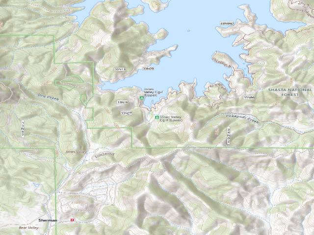 USGS topographic map of Jones Valley Cg-F (Lower)