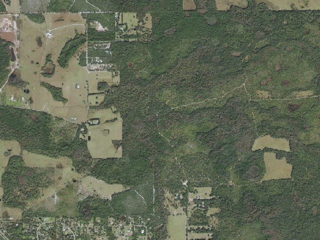 Aerial image of Joshua Camp