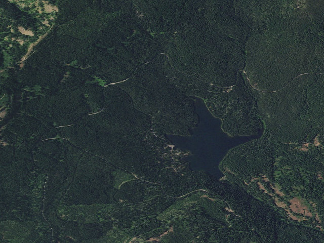 Aerial image of Jubilee Lake