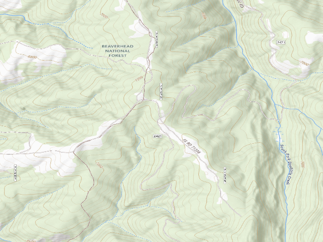 USGS topographic map of Junction With 71235
