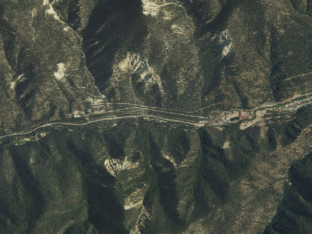 Aerial image of Junebug Campground