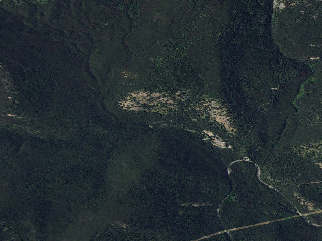 Aerial image of Jungle Hill