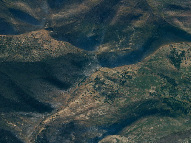 Aerial image of Junior Point Campground