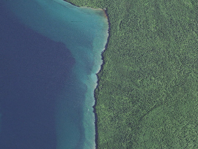 Aerial image of Juniper Flats Group Campsite