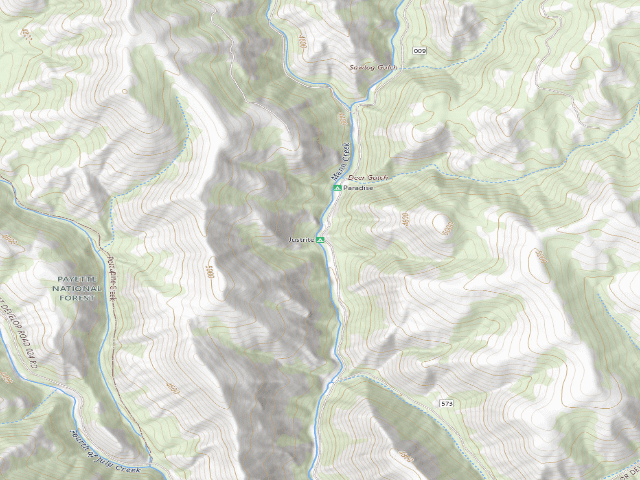 USGS topographic map of Justrite