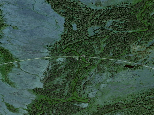 Aerial image of Kaats'Heeni Yanshuka