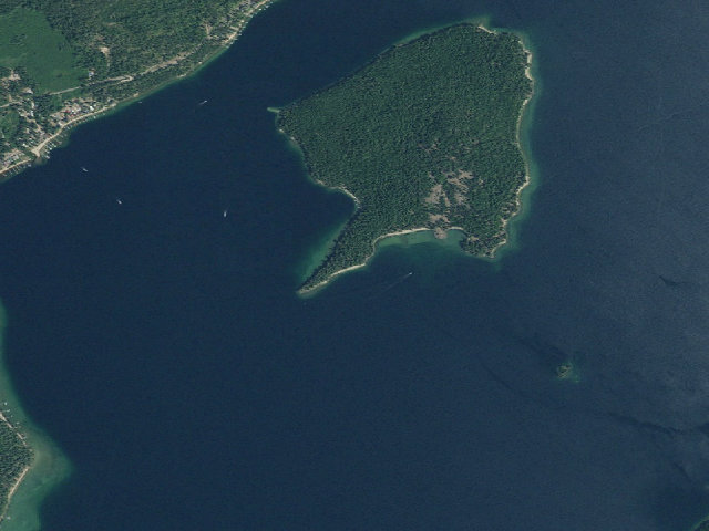 Aerial image of Kalispell Island-013