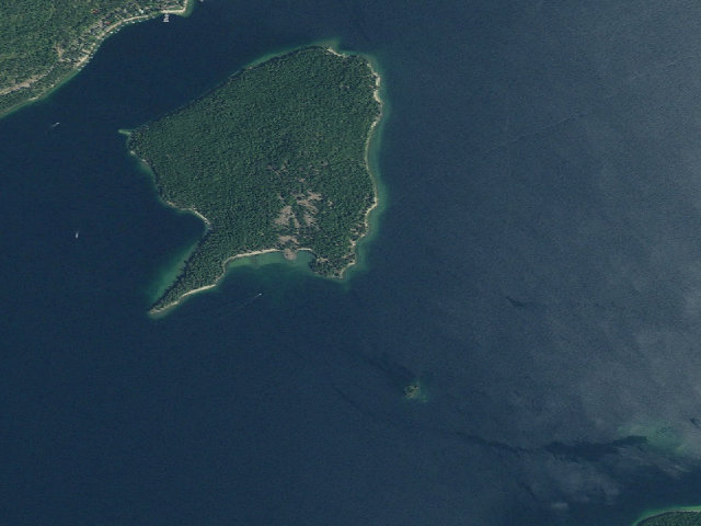 Aerial image of Kalispell Island-026