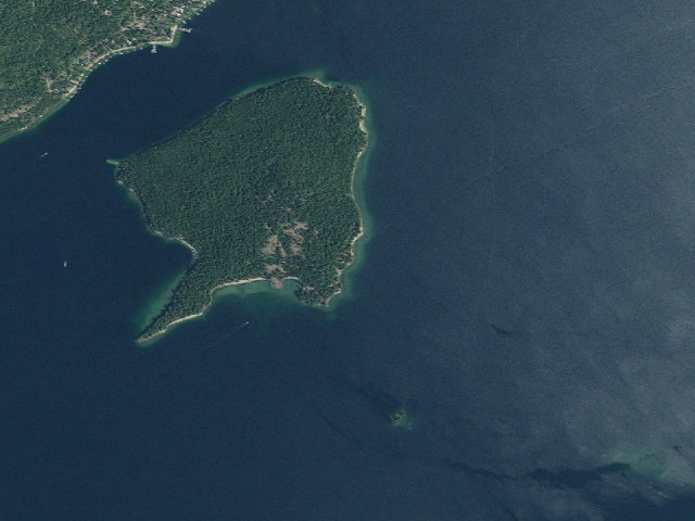 Aerial image of Kalispell Island-028