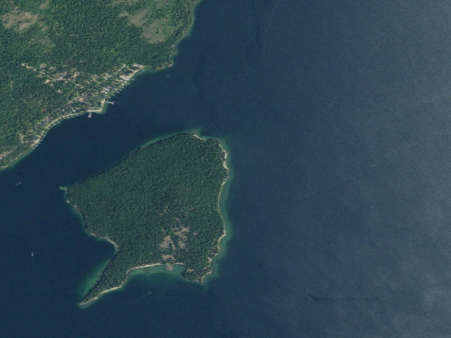 Aerial image of Kalispell Island-036