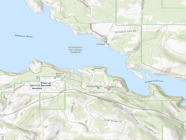 USGS topographic map of Kamloops Terrace