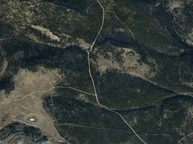Aerial image of Kane Hollow Camping Area