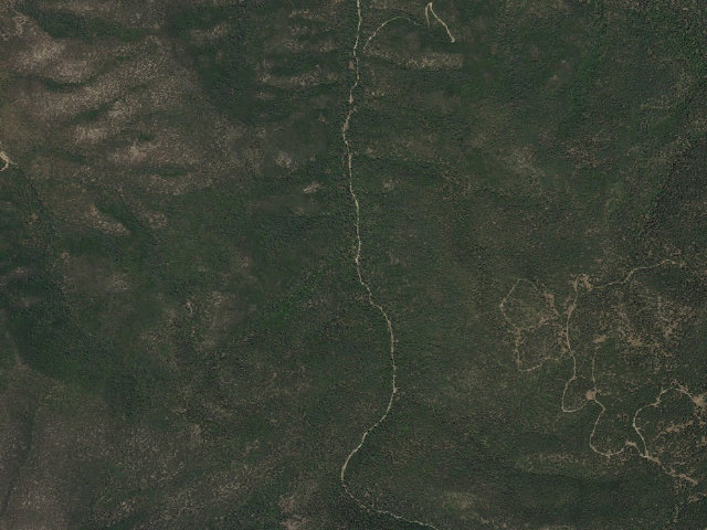 Aerial image of Karr Canyon Lower