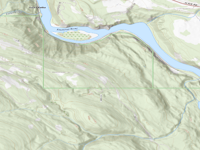 USGS topographic map of Katka 01