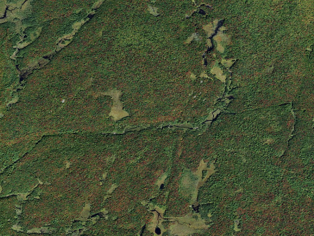 Aerial image of Keck Trail Site 2 (Watsons East Triangle Wild Forest)