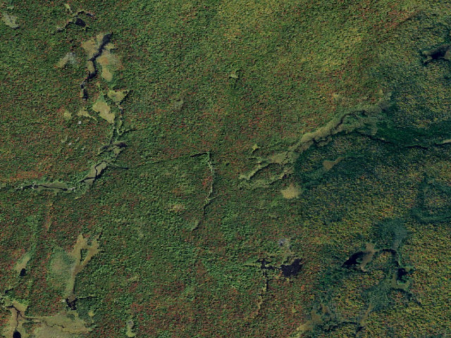 Aerial image of Keck Trail Site 3 (Watsons East Triangle Wild Forest)