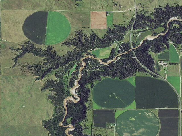 Aerial image of Keller Park SRA