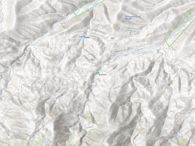 USGS topographic map of Kellner