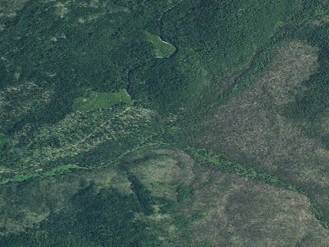 Aerial image of Kelsay Valley Horse Camp