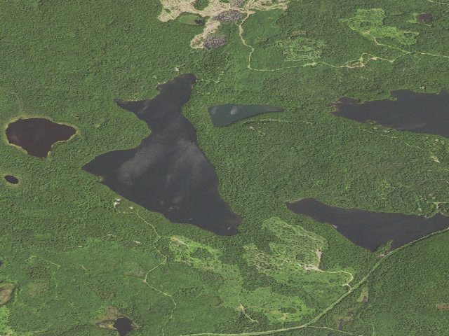 Aerial image of Kemo Lake Site 1
