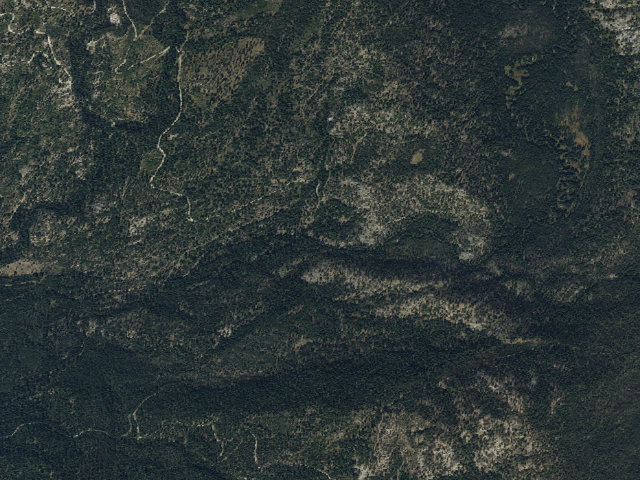 Aerial image of Kennally Creek Campground