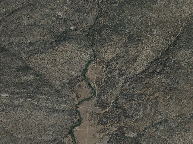 Aerial image of Kennedy Meadows Campground