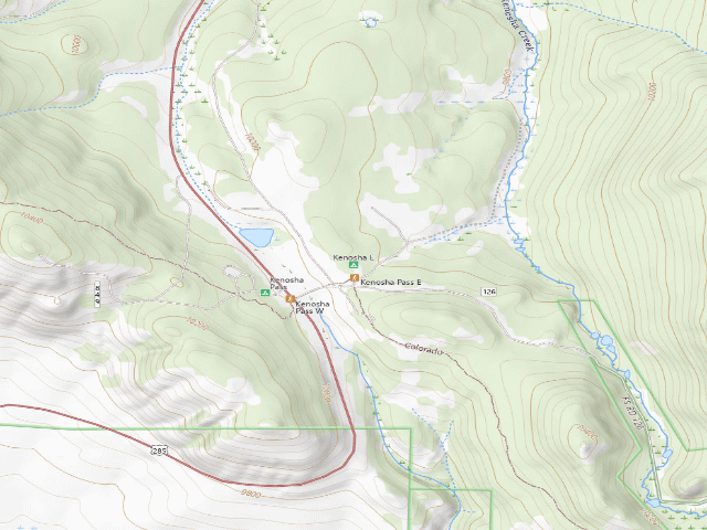 USGS topographic map of Kenosha East