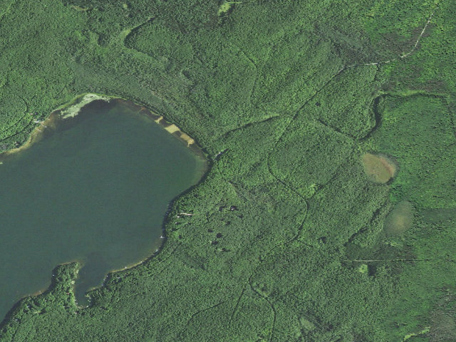 Aerial image of Kentuck Lake