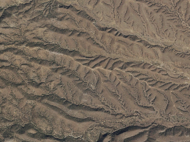 Aerial image of Kentucky Camp Dispersed Camping Area