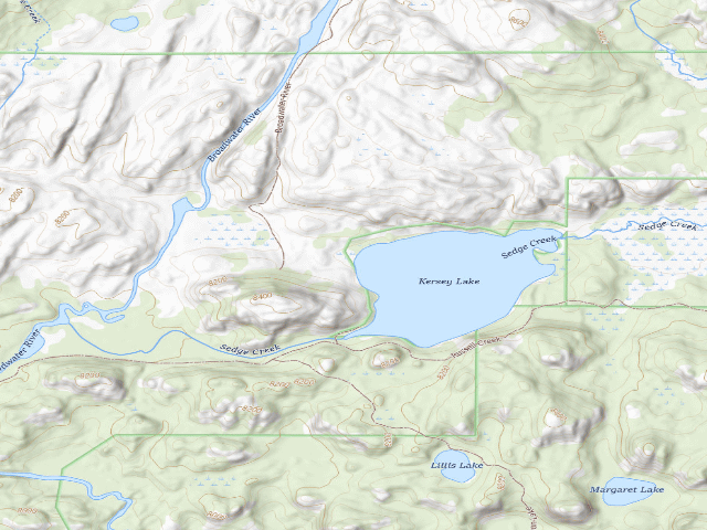 USGS topographic map of Kersey-002