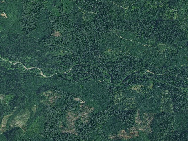 Aerial image of Kiahanie Campground