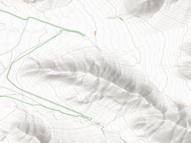 USGS topographic map of Kiavah Wilderness