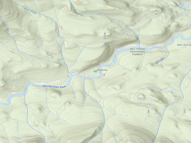 USGS topographic map of Kingfisher