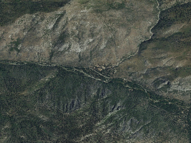 Aerial image of Kings River/Park Boundary