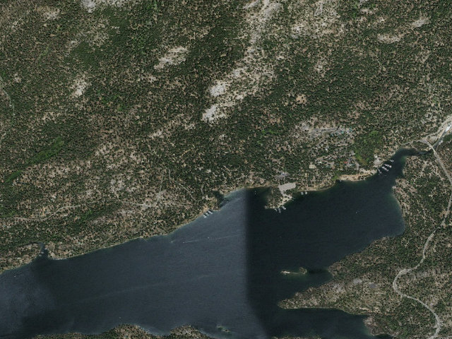 Aerial image of Kinnikinnick