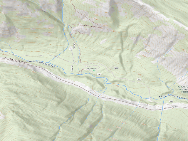 USGS topographic map of Klipchuck