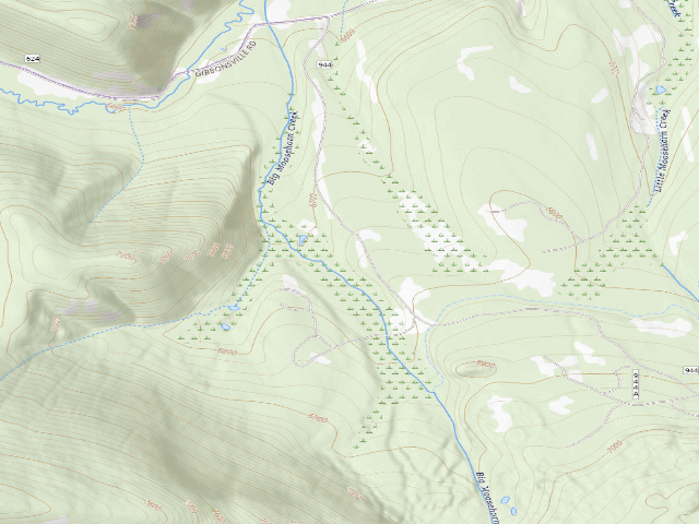 USGS topographic map of Knapp Weed