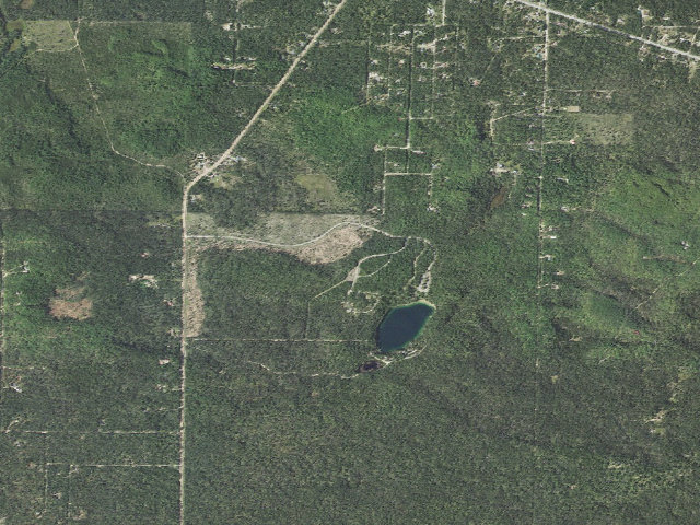 Aerial image of Kneff Lake Recreation Area