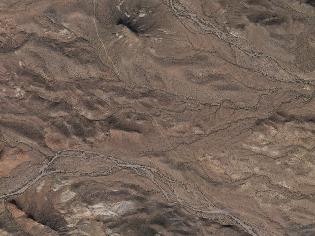 Aerial image of Kofa Wilderness