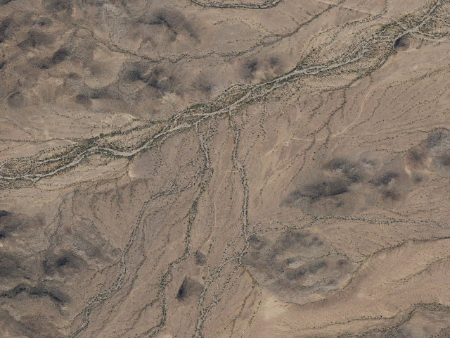 Aerial image of Kofa Wilderness