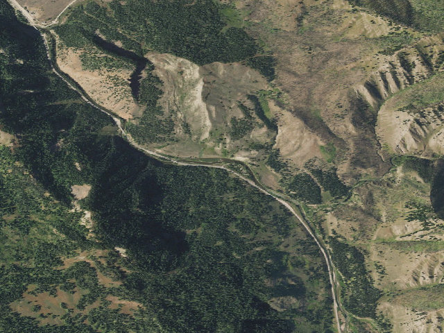 Aerial image of Kozy Campground
