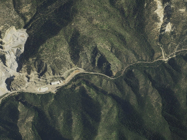 Aerial image of La Bobita Campground