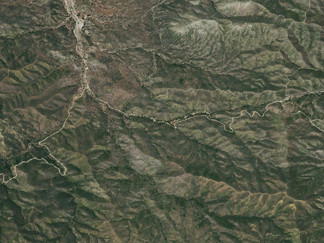 Aerial image of La Panza